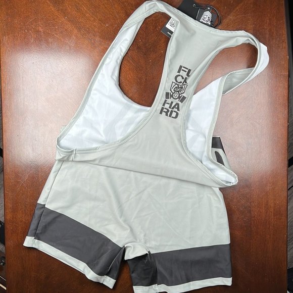 Fort Troff Gasmask F**K H**d Wrestling Singlet - Picture 3 of 6